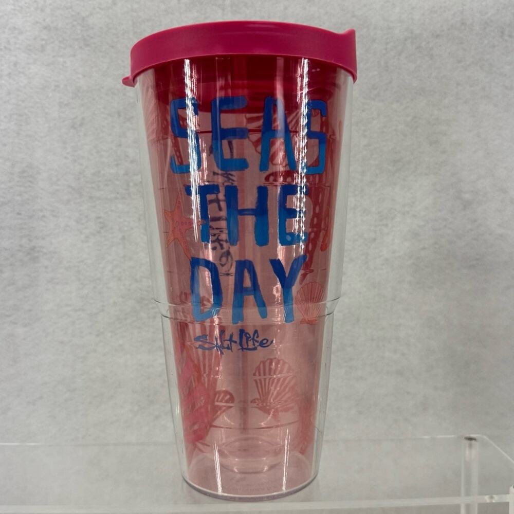 Salt Life Seas The Day Tervis 24oz Double Wall Insulated Tumbler